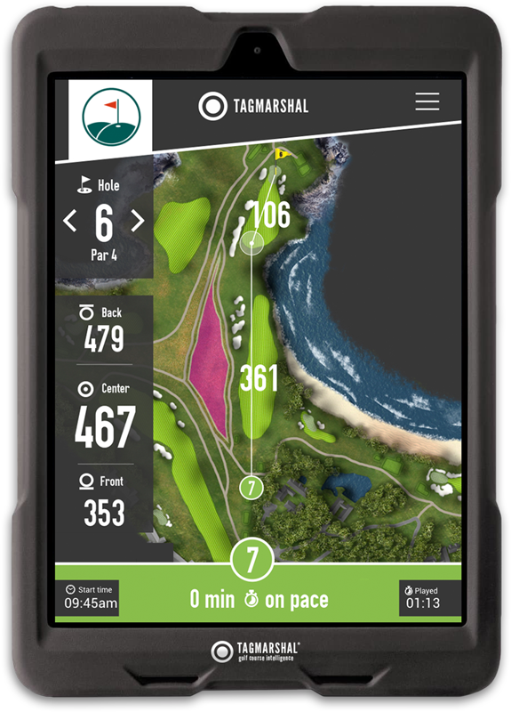 Tagmarshal Golf Cart GPS Pace of Play Golf Management Software