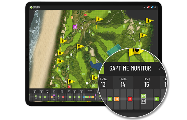 golf-cart-gps-8-inch-live-map - Golf Cart GPS - Pace of Play Golf