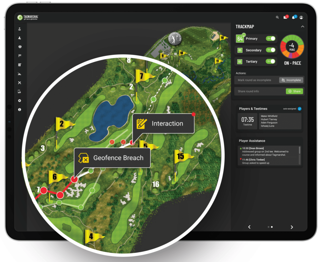 golf cart gps trackmap