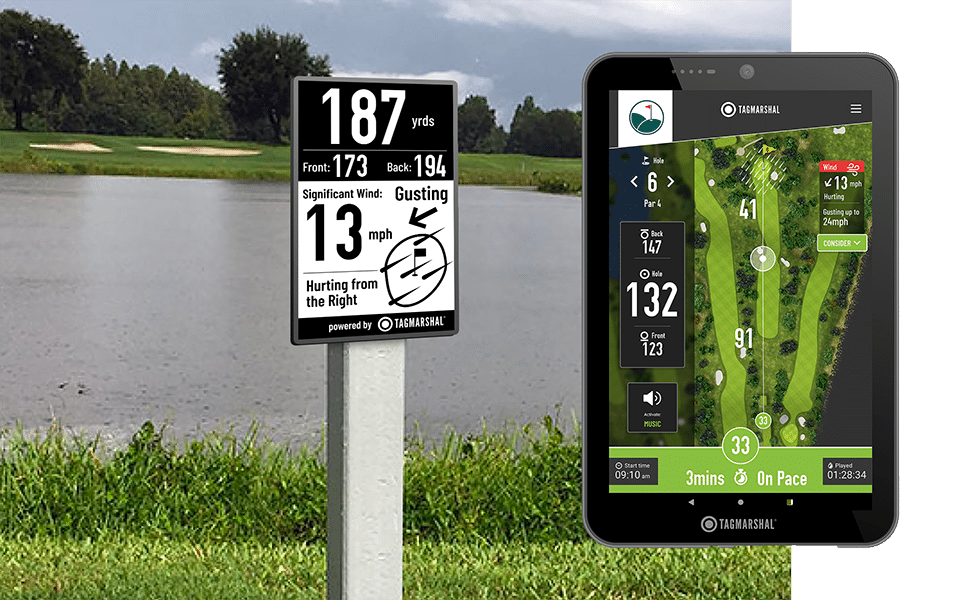 golf cart gps windtag